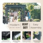 Rockport Steel Grill Gazebo - Image 9