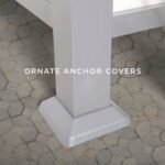 Richmond Modern Metal Steel Pergola with Canopy - Image 8