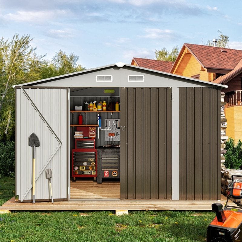 10 ft. W x 8 ft. D Storage Shed - Image 6