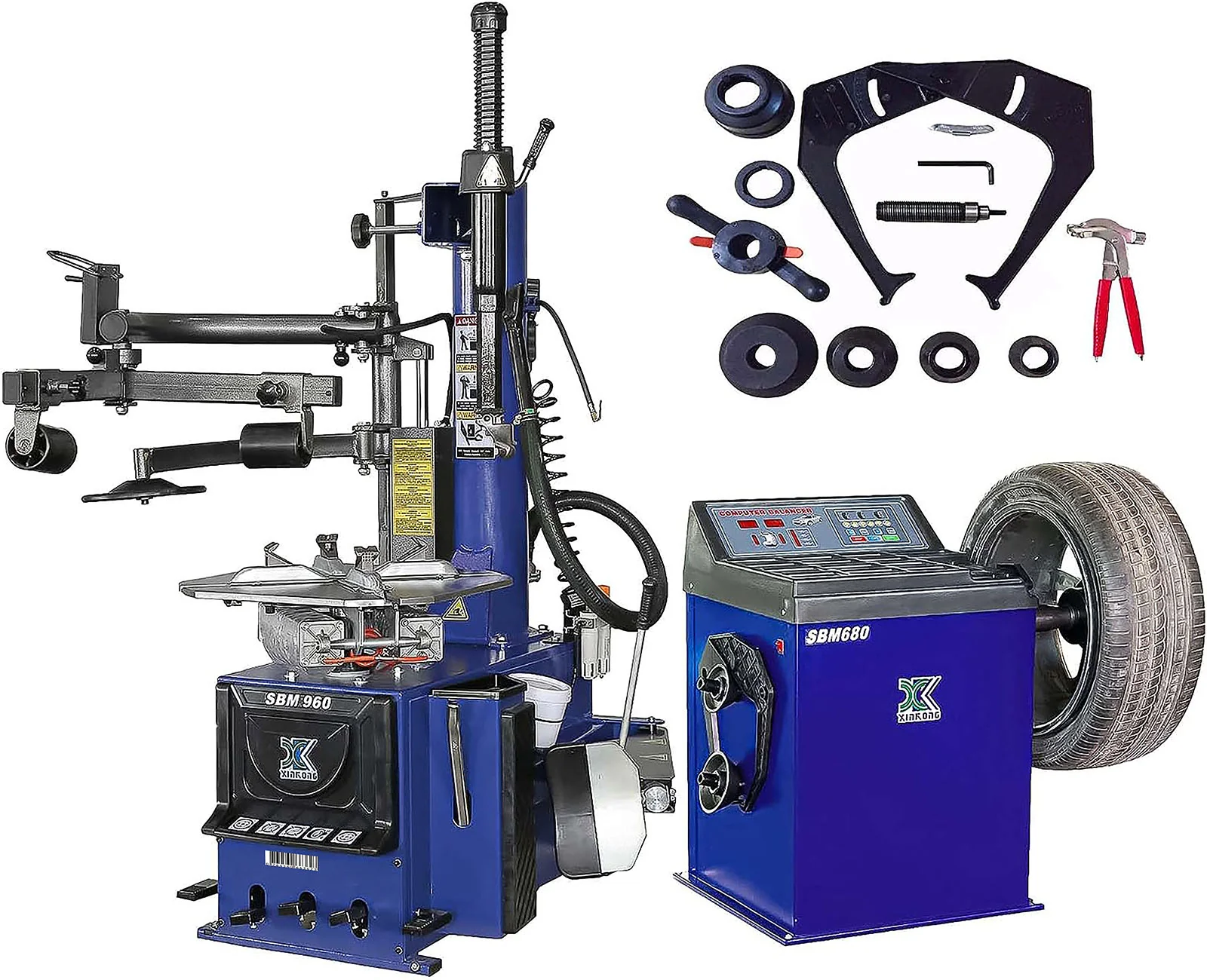 2.0.png XInKong 1.5 HP Automatic Tire Wheel Changers Rim Balance - Image 1