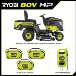 Brushless 80V Hp 46-Inch Cordless Lawn Tractor Battery Powered - Image 20