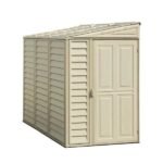 Duramax 4ft x 8ft Sidemate Vinyl Resin Outdoor Storage Shed - Image 4