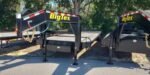 Big Tex 14GN 40′ Gooseneck Trailer – Tandem Axle, Mega Ramps, Black Steel Deck - Image 2