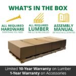 Pioneer Peak Swing Set with Clatter Bridge and Tire Swing - Image 6