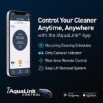 Polaris 9650iQ Sport Robotic Cleaner, Automatic Vacuum for InGround Pools up to 60ft, Smart App, WiFi, Amazon Alexa, 70ft Swivel Cable w/Strong Suction & Easy Access Filter Canister - Image 4