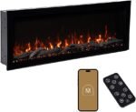 Modern Ember Highmark 60-Inch Smart Linear Electric Fireplace, WiFi & 10-Color Flames - Image 26