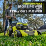 RYOBI 40v Hp brushless 21″ self-propelled AWD dual-blade mower kit - Image 7