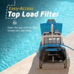 Dolphin Nautilus CC Pro Wi-Fi Robotic Pool Vacuum Cleaner up to 50 FT – Waterline Scrubber Brush - Image 5