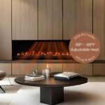 Modern Ember Highmark 60-Inch Smart Linear Electric Fireplace, WiFi & 10-Color Flames - Image 7