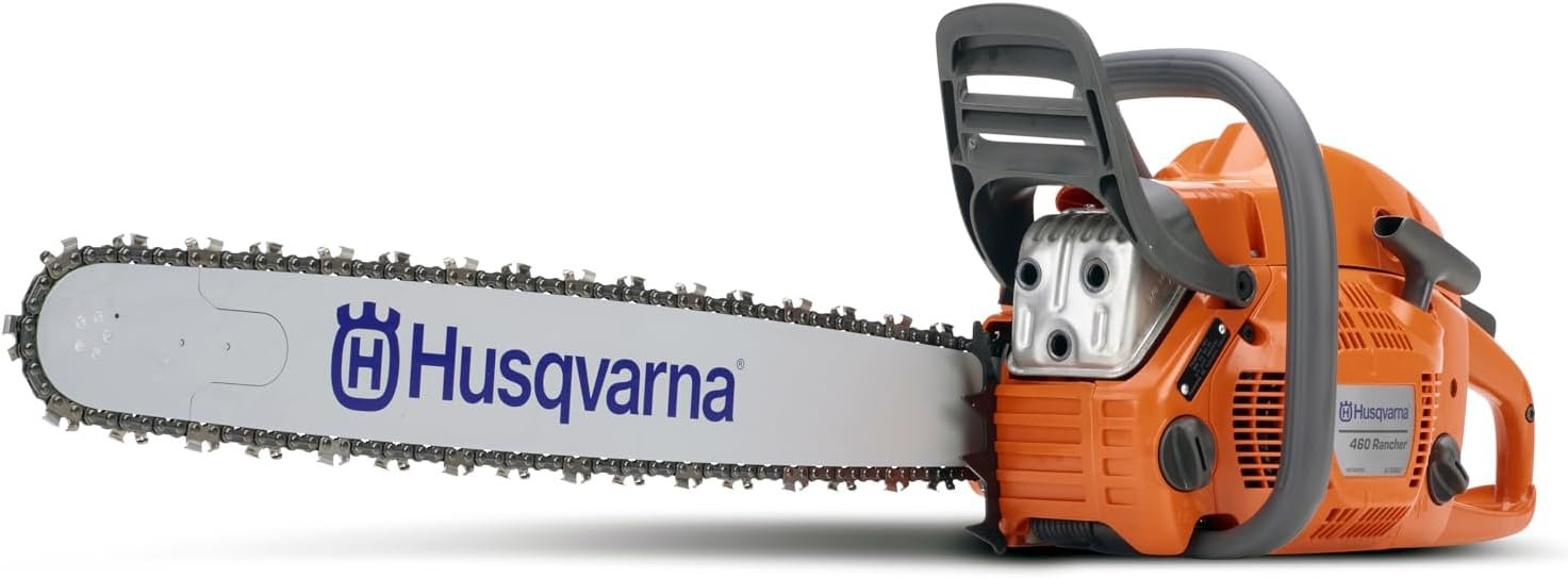 Husqvarna 460 Rancher Gas Chainsaw 24″ 60.3cc 3.6HP, Auto Oil Pump