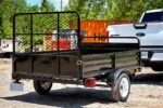 DK2 5-ft x 7-ft Steel Utility Trailer with Ramp Gate ( 1639-lb Capacity ) 2491711 - Image 8