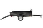 DK2 5-ft x 7-ft Steel Utility Trailer with Ramp Gate ( 1639-lb Capacity ) 2491711 - Image 2