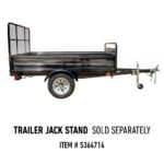 DK2 5-ft x 7-ft Steel Utility Trailer with Ramp Gate ( 1639-lb Capacity ) 2491711 - Image 10