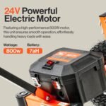 SuperHandy Orange Steel Dolly 5396040 - Image 5