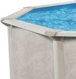Aquarian 21ft x 52in Round Steel-Frame Above Ground Swimming Pool – Phoenix Series, DIY Outdoor Backyard Pool - Image 6