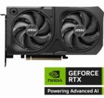 MSI SHADOW GeForce RTX 5060 Ti 16GB GDDR7 PCI Express 5.0 Graphics Card RTX 5060 Ti 16G SHADOW 2X OC PLUS - Image 2
