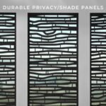 Richmond Modern Metal Steel Pergola with Canopy - Image 7