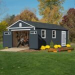 Handy Home Products Manhattan 12×24 Garage Do-it-Yourself Wooden Storage Shed, Does not Include Paint and Roofing Shingles - Image 3