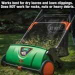 Scotts 26 in. Push Lawn Sweeper LSW70026S, Black/Green - Image 7