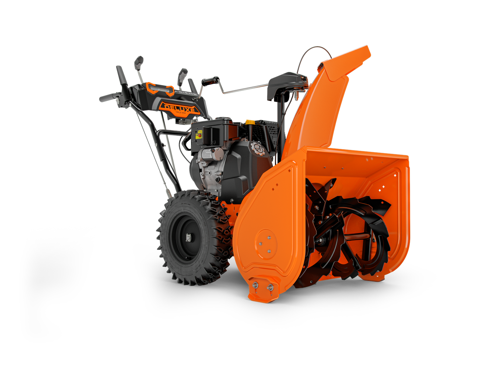 921048_-_Deluxe_28_SHO_FR34-1-scaled-1.png Ariens Deluxe 28 SHO (28″) 306cc Two-Stage Snow Blower 921048 - Image 1