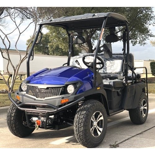 400cc GVX Gas Golf Cart UTV 4×4 With Rear Flip Seat Street Legal Light Package All Wheel Drive