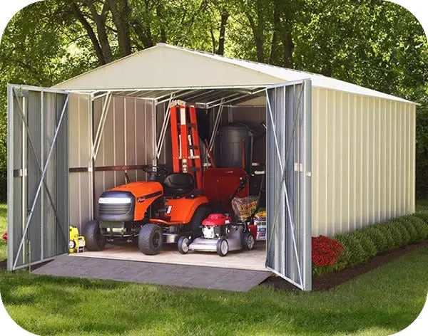 Arrow 10×20 Commander Metal Storage Shed Kit