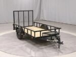 5.5 X 10 Carry-On Utility Pipe Top w/ Mesh Tongue Box Trailer