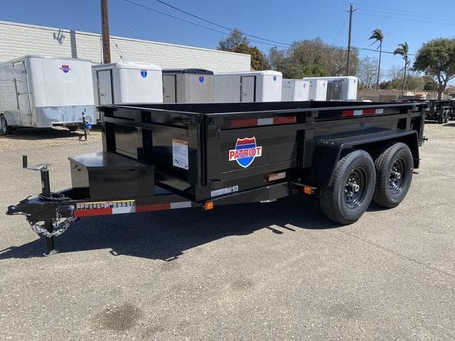 Carry-On 6 X 12 Patriot Dump 12K Trailer