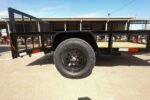 6′ 4″ x 10 Utility Trailer Dovetail Powder Coated With Gate 3,500lb Axle - Image 10