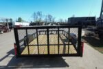 6′ 4″ x 10 Utility Trailer Dovetail Powder Coated With Gate 3,500lb Axle - Image 8