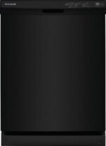 Frigidaire 24″ Built-In Dishwasher, Front Control, Black