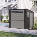 Suncast 8 ft. x 7 ft. Cabana Entertainment Shed BMCB8730T - Image 2