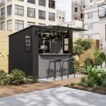 Suncast 8 ft. x 7 ft. Cabana Entertainment Shed BMCB8730T - Image 4