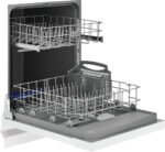 Frigidaire FDPC4221AW 24″ Built-In Dishwasher, Front Control, White - Image 2