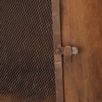 Sunnydaze 70″ Rust Patina Finish Steel Wood-Burning Chiminea with Spark Screen - Image 12