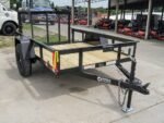 5×8 Powder Coated Dovetail Utility Trailer Single 3,500lb Axle - Image 5