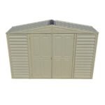 DuraMax 10.5ft x 2.75ft SidePro Vinyl Shed with Foundation Kit - Image 7