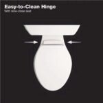 Kohler Highline Arc The Complete Solution 2-piece 1.28 GPF Single Flush Elongated Toilet in White - Image 3