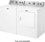 Maytag 3.8 Cu. Ft. High Efficiency Top Load Washer with PowerWash Agitator – White - Image 8