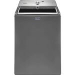 Maytag – 4.7 Cu. Ft. 11-Cycle High-Efficiency Top-Loading Washer – Metallic slate
