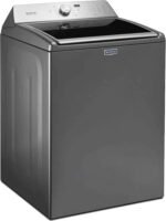 Maytag – 4.7 Cu. Ft. 11-Cycle High-Efficiency Top-Loading Washer – Metallic slate - Image 2