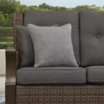 Newcastle 6-Piece Patio Deep Seating Set with Fire Pit – Smoke – Member’s Mark - Image 2