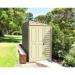 SideMate 4 ft. W x 8 ft. D Plastic Lean-To Storage Shed Installation Included - Image 3