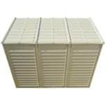 SideMate 4 ft. W x 8 ft. D Plastic Lean-To Storage Shed Installation Included - Image 5