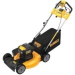 21 in. 20-Volt Cordless Electric Manual Walk Behind Self Propelled Mower with Two 12 Ah Flexvolt Batteries and Charger - Image 3