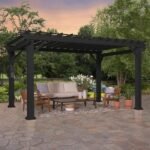 Backyard Discovery 14 ft. x 10 ft. Steel Traditional Pergola - Image 8