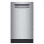 Bosch – 300 Series 18″ ADA Front Control Built-In Dishwasher with 3rd Rack