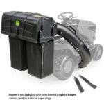 John Deere 42-inch Twin Bagger for 100 Series Tractors – Fast, Easy Attachment - Image 2