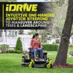 RYOBI 80V HP Brushless 42 in. Battery Electric Cordless Zero Turn Riding Mower Batteries and Charger 80V Batteries 40V - Image 8