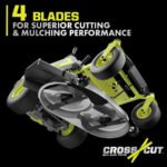 RYOBI 80V HP Brushless 42 in. Battery Electric Cordless Zero Turn Riding Mower Batteries and Charger 80V Batteries 40V - Image 11